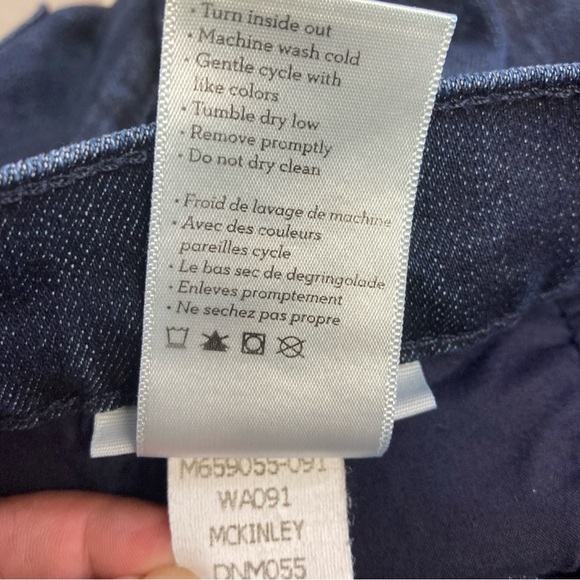 PAIGE Blue Straight-Leg Jeans Classic Fit - Picture 13 of 16